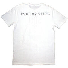 T-shirt Behemoth The Shit Ov God Sepia Parchment (Back Print) White 2XL T-shirt - 1