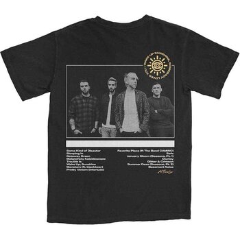 Skjorte All Time Low Wake Up Sunshine Track List (Back Print) Black XL Skjorte - 2
