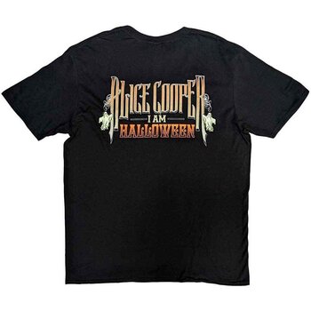 T-särk Alice Cooper I am Halloween (Back Print) Black XL T-särk - 2