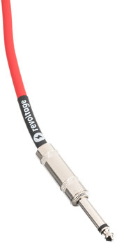 Instrumentinis kabelis Revoltage ICCLR5 Red 5 m Straight - Angled Instrumentinis kabelis - 2