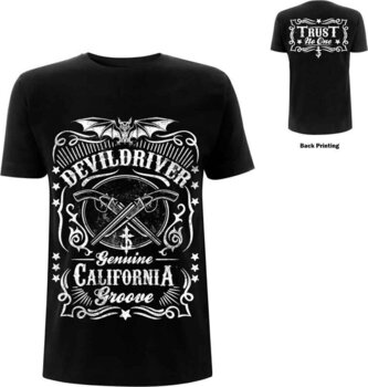 T-Shirt Devildriver Sawed Off (Back Print) Black L T-Shirt - 3