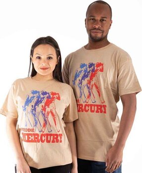 T-shirt Freddie Mercury Multicolour Photo Sand XL T-shirt - 2