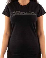 T-Shirt Blondie Logo (Embellished) Black L Ladies T-Shirt - 2