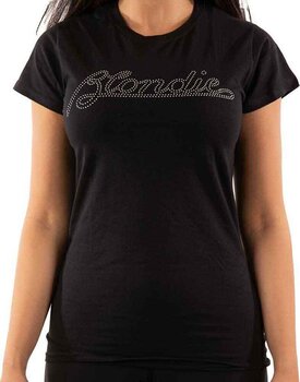 T-shirt Blondie Logo (Embellished) Black XL Feminino T-shirt - 3