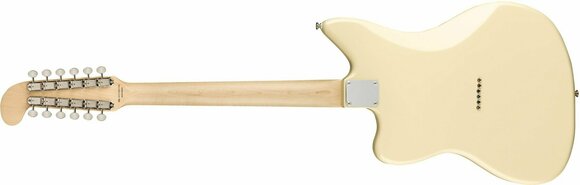 Elektriska gitarrer Fender Electric XII PF Olympic White - 4