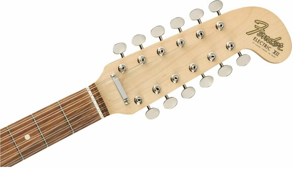 E-Gitarre Fender Electric XII PF Olympic White - 5