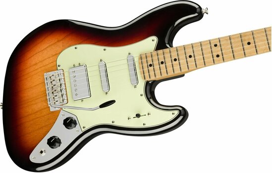 Guitare électrique Fender Sixty-Six MN 3-Color Sunburst - 2