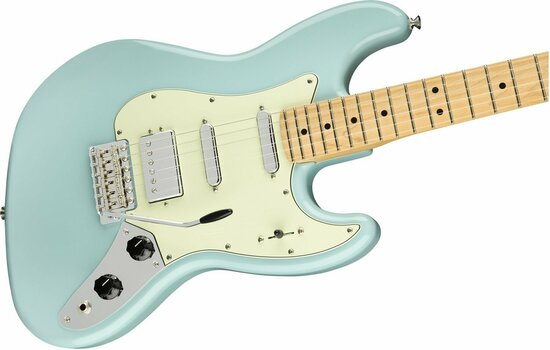 Elektrische gitaar Fender Sixty-Six MN Daphne Blue - 2