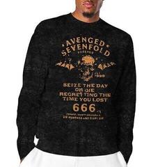 Koszulka Avenged Sevenfold Sieze The Day (Wash Collection) Black 5XL Koszulka - 1