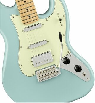 Elektrische gitaar Fender Sixty-Six MN Daphne Blue - 3