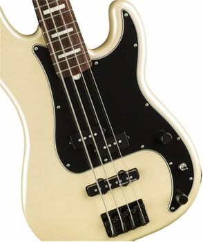 4-string Bassguitar Fender Duff McKagan Deluxe Precision Bass RW White Pearl - 3