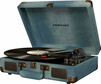 Przenośny gramofon Crosley Cruiser Deluxe - Denim - 2