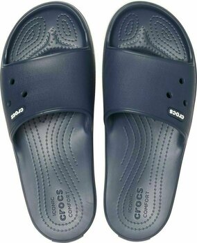 Унисекс обувки Crocs Crocband III Slide Navy/White 43-44 - 2