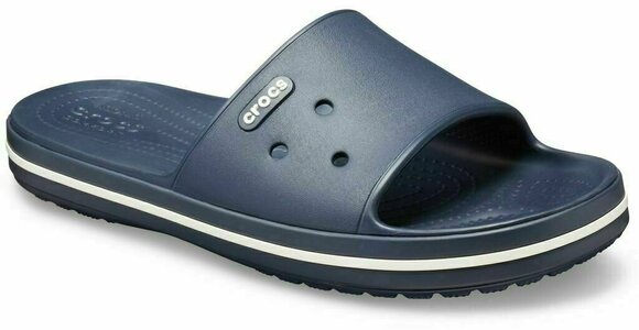 Унисекс обувки Crocs Crocband III Slide Navy/White 43-44 - 4