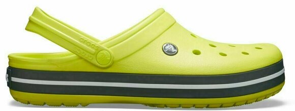 Pantofi de Navigatie Crocs Crocband Clog Citrus/Grey 39-40 - 2