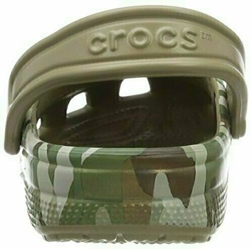 Obuv na loď Crocs Classic Graphic II Clog Unisex Dark Camo Green/Khaki 41-42 - 3