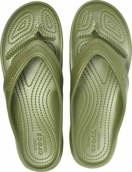 Unisex Schuhe Crocs Classic Flip Army Green 42-43 - 3