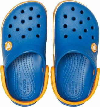 Buty żeglarskie dla dzieci Crocs Kids' Crocband Wavy Band Clog Blue Jean 28-29 - 3