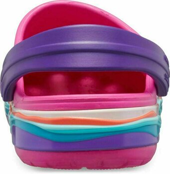 Calçado náutico para crianças Crocs Crocband Wavy Band Clog Sandálias - 6