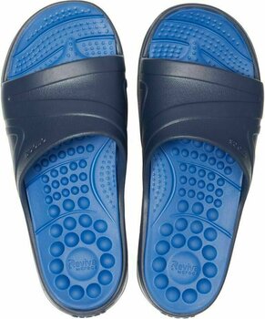 Unisex Schuhe Crocs Reviva Slide Navy/Blue Jean 36-37 - 3