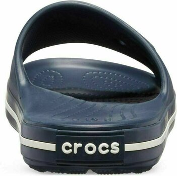Unisex Schuhe Crocs Crocband III Slide Navy/White 45-46 - 5