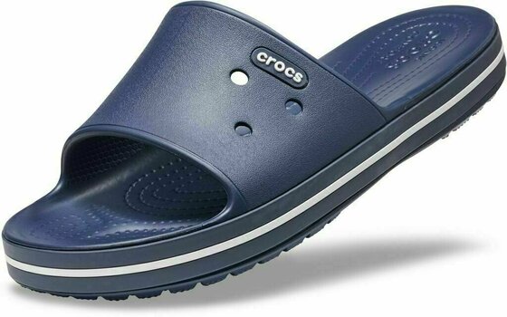 Unisex čevlji Crocs Crocband III Slide Navy/White 45-46 - 6