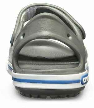 Kids Sailing Shoes Crocs Preschool Crocband II Sandal Slate Grey/Blue Jean 33-34 - 6