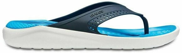 Unisex Schuhe Crocs LiteRide Flip Navy/White 43-44 - 2