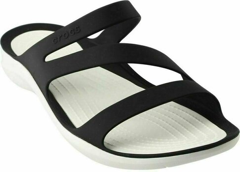 Damenschuhe Crocs Women's Swiftwater Sandal Black/White 42-43 - 3