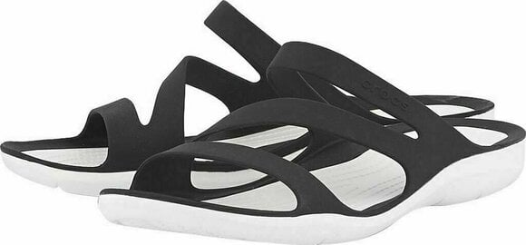 Damenschuhe Crocs Women's Swiftwater Sandal Black/White 42-43 - 7
