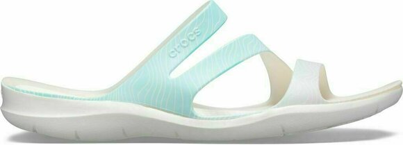 Pantofi de Navigatie Crocs Women's Swiftwater Seasonal Sandal Pool Ombre/White 34-35 - 2