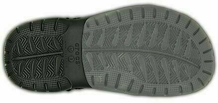 Férfi vitorlás cipő Crocs Mens Swiftwater Clog Black/Charcoal 39-40 - 4