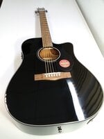 Fender CD-60SCE Black Elektro-akustična dreadnought
