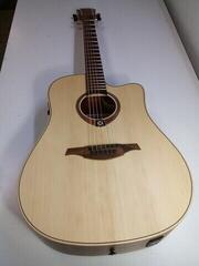 Elektro-akustična dreadnought LAG Tramontane T70DCE Natural Satin Elektro-akustična dreadnought (Oštećeno) - 1