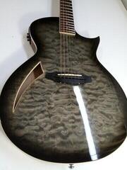 Elektro-Akustikgitarre ESP LTD TL-6 QM Charcoal Burst Elektro-Akustikgitarre (Neuwertig) - 1