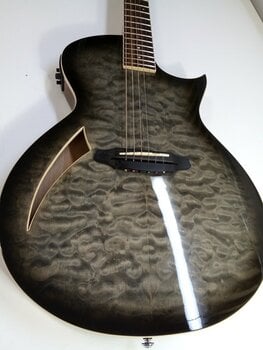 Elektro-Akustikgitarre ESP LTD TL-6 QM Charcoal Burst Elektro-Akustikgitarre (Neuwertig) - 2
