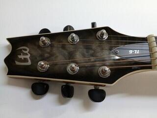 Elektro-Akustikgitarre ESP LTD TL-6 QM Charcoal Burst Elektro-Akustikgitarre (Neuwertig) - 3