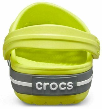 Zeilschoenen Kinderen Crocs Kids Crocband Clog Citrus/Slate Grey 34-35 - 6
