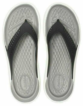 Унисекс обувки Crocs LiteRide Flip Black/Smoke 46-47 - 3