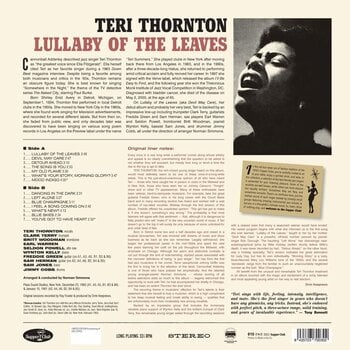 Vinylplade Teri Thornton - Lullaby Of The Leaves (Limited Edition) (LP) - 2