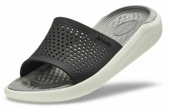 Unisex cipele za jedrenje Crocs LiteRide Slide Black/Smoke 45-46 - 6