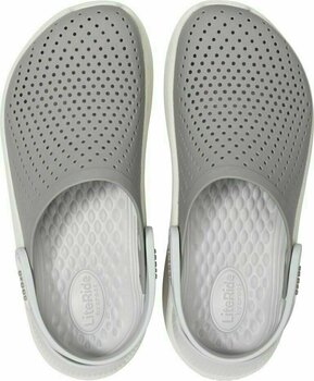 Jachtařská obuv Crocs LiteRide Clog Smoke/Pearl White 48-49 - 3