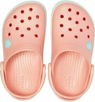 Kids Sailing Shoes Crocs Kids Crocband Clog Melon/Ice Blue 34-35 - 3