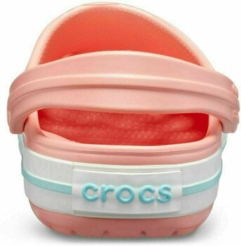 Pantofi de Navigatie Crocs Kids Crocband Clog Melon/Ice Blue 34-35 - 6