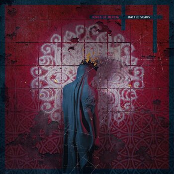 LP ploča Kings Of Mercia - Battle Scars (Blue Highway Marbled Coloured) (LP) - 2