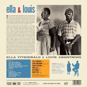 LP plošča Ella Fitzgerald & Louis Armstrong - Ella & Louis (Reissue) (180 g) (LP) - 2