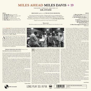 Вінілові платівки Miles Davis + 19 & Gil Evans - Miles Ahead (Reissue) (LP) - 2