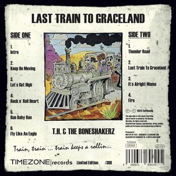 Vinilinė plokštelė T. H. & The Boneshakerz - Last Train To Graceland (Limited Edition) (LP) - 2
