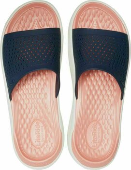 Vitorlás cipő Crocs LiteRide Slide Navy/Melon 38-39 - 3