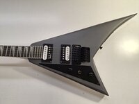 Jackson JS32L Rhoads AH LH Satin Grey Elektromos gitár
